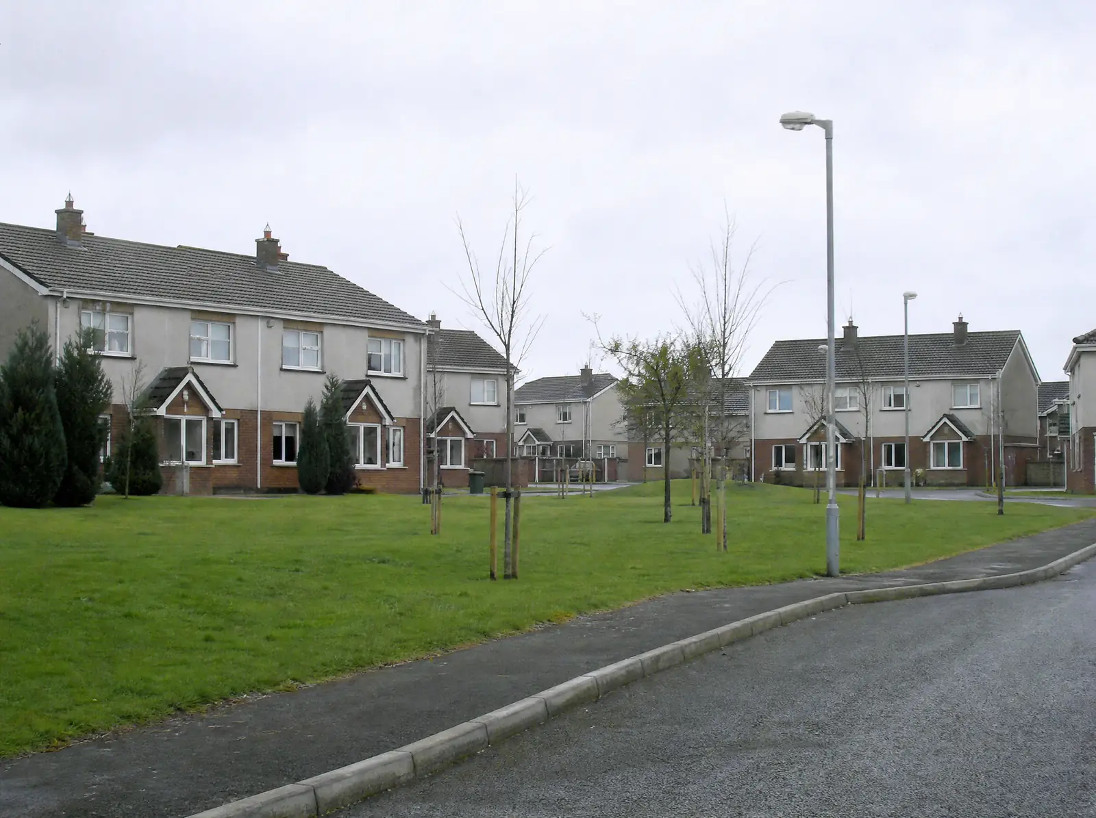 2000s housing estate of semi-detached homes in Navan, County Meath